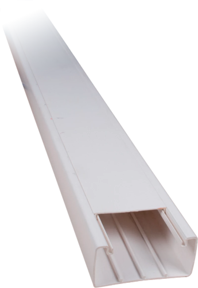2m. 16x16 PLASTIC CABLE TRUNKING-SELF ADHESIVE CT2