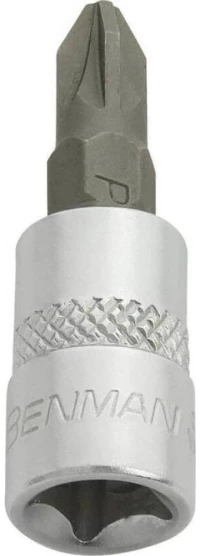 ΚΑΡΥΔΑΚΙ 1/4'', ΓΙΑ ΒΙΔΕΣ POZIDRIV PZ2, BENMAN 75057
