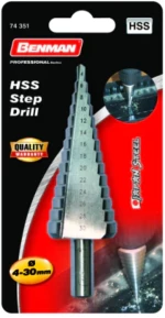 ΤΡΥΠΑΝΙ ΚΛΙΜΑΚΩΤΟ HSS M2 ΜΕΤΡΙΚΟ ΣΠΙΡΑΛ, 4-20mm, BENMAN 72721
