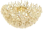 ROMAN CEILING LAMP 11XG9 GOLD/CRYSTALS