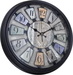 Ρολόι τοίχου - TZ650 - 016811 - Black