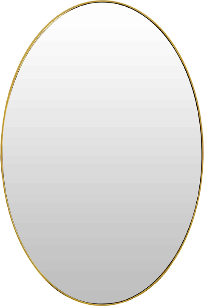 Καθρέπτης Eggo Inart σε χρυσή απόχρωση 61x40.6x0.9εκ