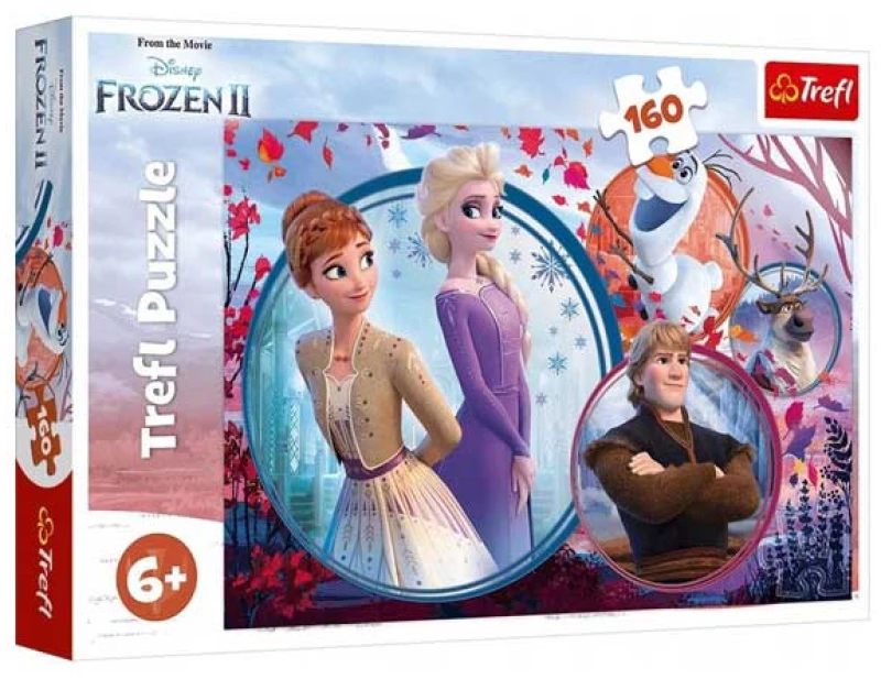 Puzzle Trefl Frozen 2 Sister Adventure 160pcs