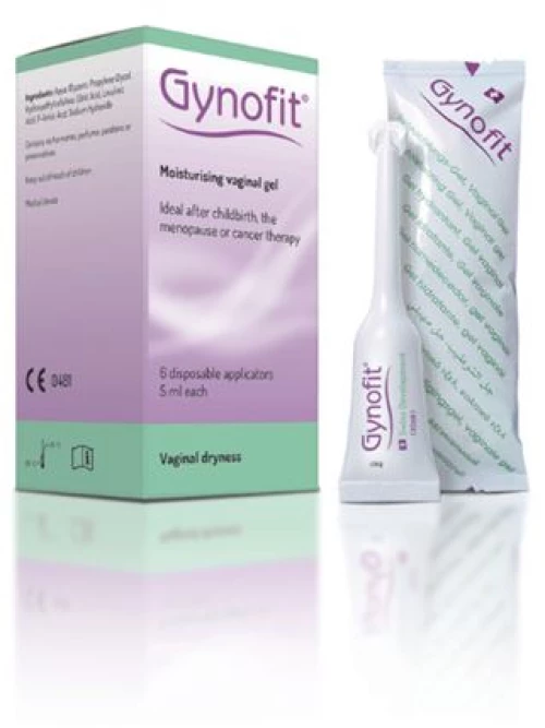 Gynofit Moisturizing Vaginal Gel Κολπική Ενυδατική Γέλη 6x5ml.