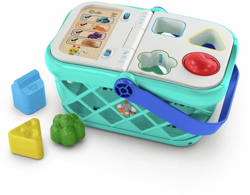 Hape Kids II Ξύλινο Magic Touch Καλάθι Αγορών (800913G53)