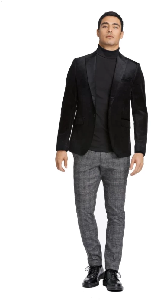 Lindbergh Man Velvet Blaser