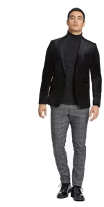 Lindbergh Man Velvet Blaser