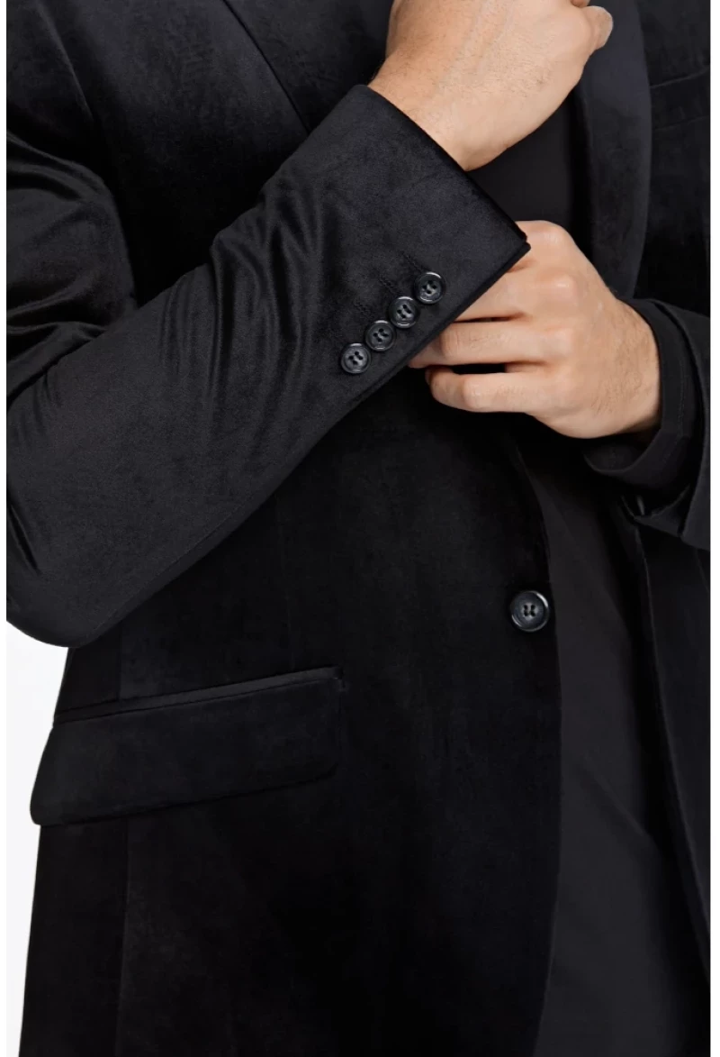 Lindbergh Man Velvet Blaser