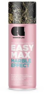 Σπρέι διακοσμητικό εφέ μαρμάρου Χρυσό Easy Max Marble Effect Cosmos Lac 922 400ml