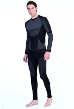 Ανδρικό Ισοθερμικό Κολάν Magnetic North Thermal Seamless Μαύρο  Μαύρο