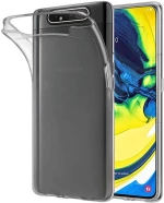 Silicone Case Ultra Slim 0,5mm Clear for Samsung Galaxy A80 Transparent