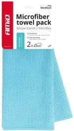 ΠΑΝΑΚΙΑ ΚΑΘΑΡΙΣΜΟΥ ΜΙΚΡΟΦΙΜΠΡΑ UNIVERSAL 30x40cm 350gr AMIO - 2 Τεμ. 03737/AM