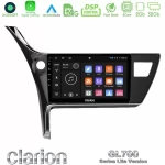 Clarion GL700 Lite Series 8Core Android11 2+32GB Toyota Corolla 2017-2018 Navigation Multimedia Tablet 10" Με Carplay & Android  U-G72L-TY0158