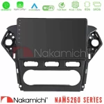 Nakamichi NAM5260 Series 4Core Android12 4+64GB Ford Mondeo 2011-2014 Navigation Multimedia Tablet 9" Με Carplay & Android Auto U-N44-FD0920