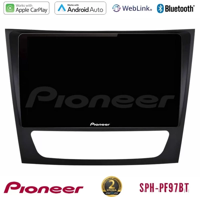 Pioneer SPH-PF97BT Series    Mercedes E Class / CLS Class Multimedia Station 9" (Tablet Style) Με Carplay & Android Auto U-SPH-MB0760
