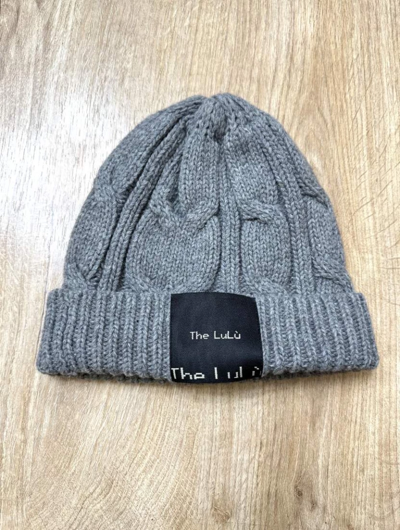 ΣΚΟΥΦΟΣ ΠΛΕΚΤΟΣ ΜΕ ΠΛΕΞΟΥΔΑ ΓΚΡΙ TLL2135G THE LULU