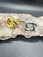 ΔΑΧΤΥΛΙΔΙ FLOWER KNOT ΑΤΣΑΛΙ ΑΣΗΜΙ JLR3017S MONDE