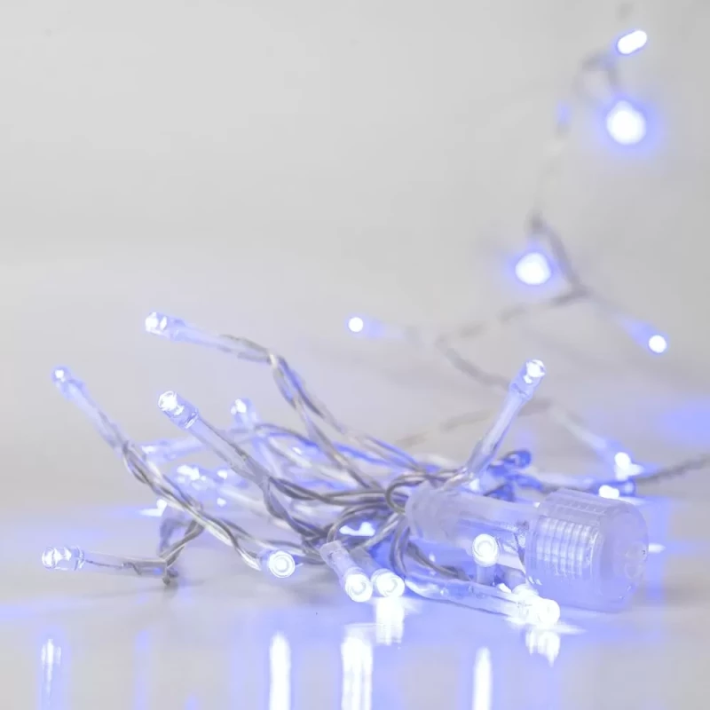 200 LED ΔΙΑΦΑΝΟ ΜΠΛΕ ΕΠΕΚΤΕΙΝΟΜΕΝΟ ΣΤΑΘΕΡΟ 10ΜΕΤΡΑ ΕΣΩΤ AND ΕΞΩΤ ΧΩΡΟΥ 75027