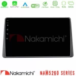 Nakamichi NAM5260 Series 4Core Android12 4+64GB Dacia Duster 2019- Navigation Multimedia Tablet 9" Με Carplay & Android Auto U-N44-DC0628