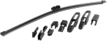 ΥΑΛΟΚΑΘΑΡΙΣΤΗΡΑΣ ΠΙΣΩ ONE FIT FLAT 25cm (10") 1ΤΕΜ. ΜΕ 10 ΑΝΤΑΠΤΟΡΕΣ (VW GROUP) L1927.1