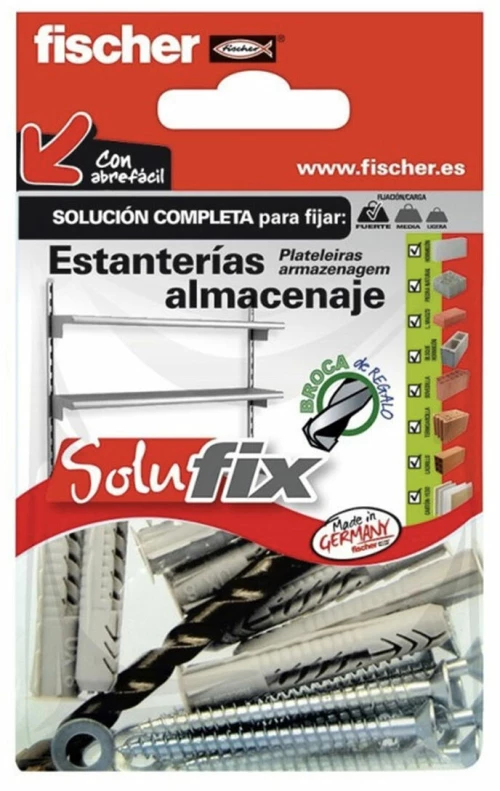Kιτ στερέωσης Fischer Solufix 502684 Ράφια 25 Τεμάχια S7919497