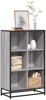Βιβλιοθήκη Γκρι sonoma 65,5x33x107,5 εκ. Επεξεργασμένο Ξύλο Γκρι sonoma 849162