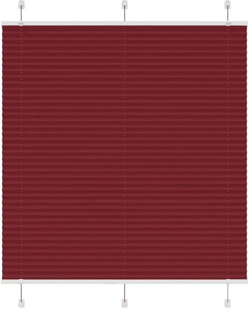 Πλισέ περσίδα Μπορντό κόκκινο 115x150 cm Πλάτος υφάσματος Μπορντό 4015248