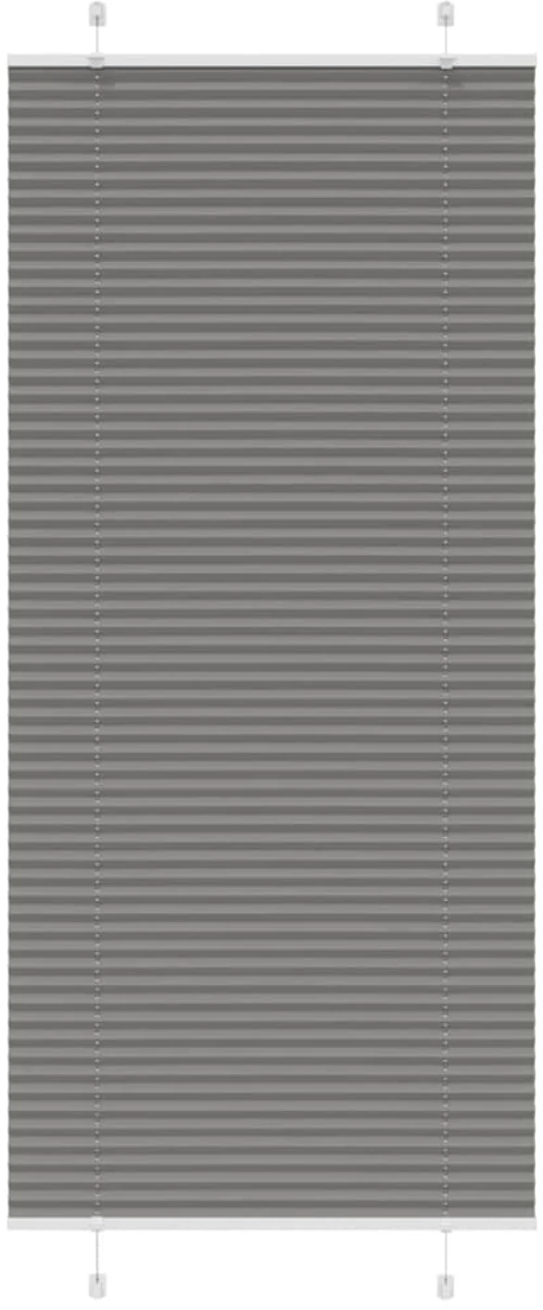 Πλισέ περσίδα Ανθρακί 95x200 cm Πλάτος υφάσματος 94,4 cm Ανθρακί 4015108