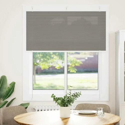 Πλισέ περσίδα Ανθρακί 115x100 cm Πλάτος υφάσματος 114,4 cm Ανθρακί 4015078