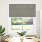 Πλισέ περσίδα Ανθρακί 115x100 cm Πλάτος υφάσματος 114,4 cm Ανθρακί 4015078
