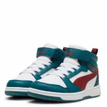 PUMA REBOUND V6 SNEAKERS MID AC+PS 393832-18 GREEN/ALPINE/SNOW RED