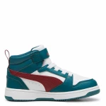 PUMA REBOUND V6 SNEAKERS MID AC+PS 393832-18 GREEN/ALPINE/SNOW RED