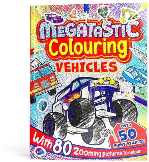 Megastatic Colouring Vehicles