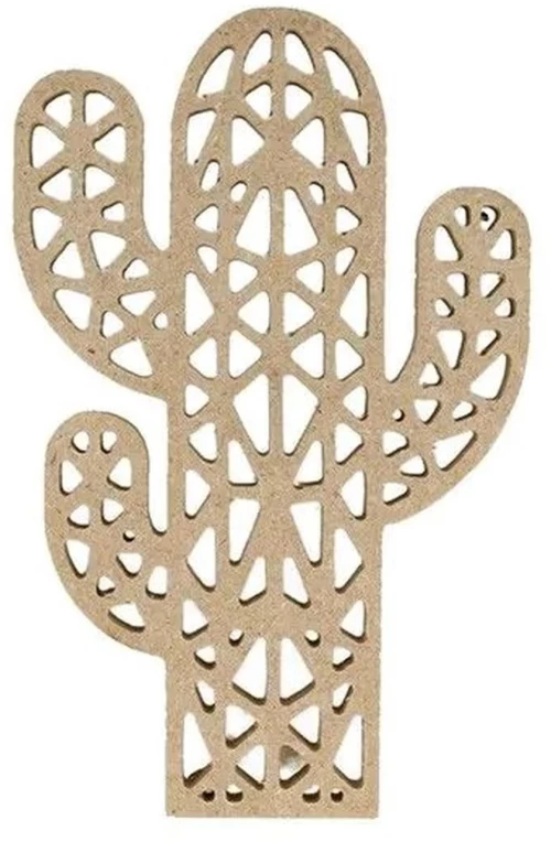 Mdf Origami Κάκτους 15εκ.
