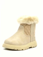 OSITO BY CONGUITOS BABY BOOTS PLUSH BEIGE OSSH 129008-BEIG