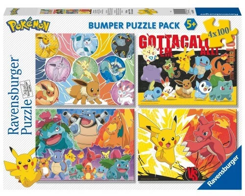 ΠΑΖΛ 4X100 ΤΕΜ. POKEMON- 05651
