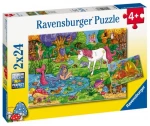 RAVENSBURGER ΠΑΖΛ ΜΑΓΙΚΑ ΠΛΑΣΜΑΤΑ (2 ΠΑΖΛ X 24 ΤΕΜΑΧΙΑ) 05637- 05637