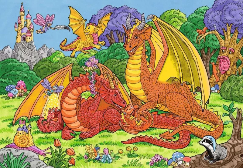 RAVENSBURGER ΠΑΖΛ ΜΑΓΙΚΑ ΠΛΑΣΜΑΤΑ (2 ΠΑΖΛ X 24 ΤΕΜΑΧΙΑ) 05637- 05637