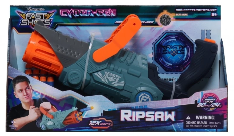 FAST SHOTS CYBER GEN RIPSAW ΟΠΛΟ ΜΕ ΒΟΛΙΔΕΣ ΑΦΡΟΥ- 59008102