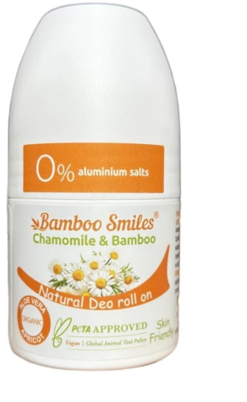 Bamboo Smiles Αποσμητικό σε  Roll-on  Χαμομήλι & Μπαμπού 16391