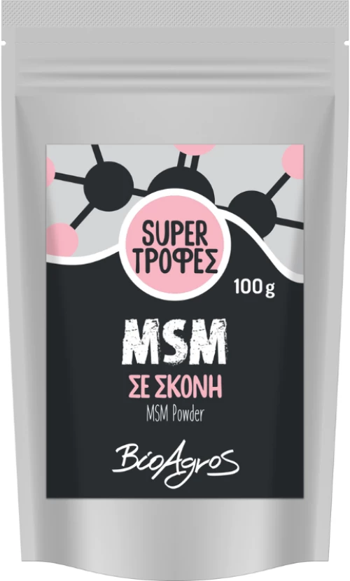 Βιοαγρός Υπερτροφή MSM σε Σκόνη 100g 16527