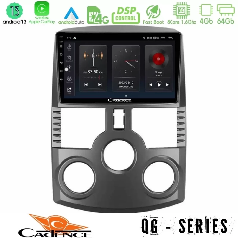 Cadence QG Series 8Core Android13 4+64GB Daihatsu Terios Navigation Multimedia Tablet 9" U-QG-DH1016