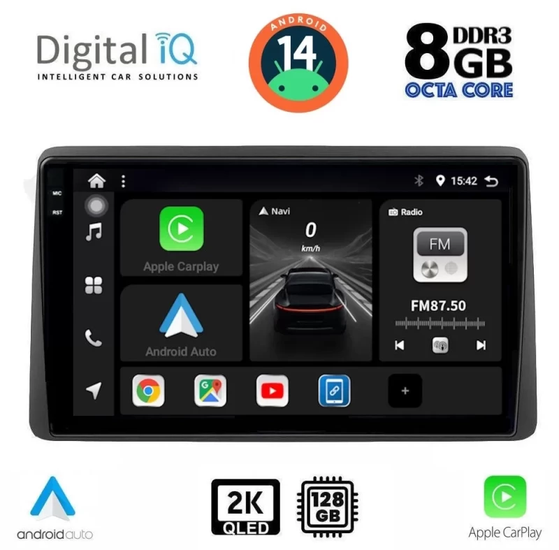 DIGITAL IQ BXF 8104_CPAA (10inc) MULTIMEDIA TABLET for DACIA DUSTER mod. 2019+ DIQ_BXF_8104