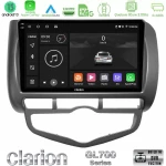 Clarion GL700 Series 8Core Android13 4+64GB Honda Jazz 2002-2008 (Auto A/C) Navigation Multimedia Tablet 9" Με Carplay & Android U-GL7-HD0893