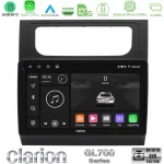 Clarion GL700 Series 8Core Android13 4+64GB VW Touran 2011-2015 Navigation Multimedia Tablet 10" Με Carplay & Android Auto U-GL7-VW1002