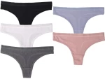 String Γυναικείο Σετ 5 τμχ., μονόχρωμα, DONNA Z1204 (L)
