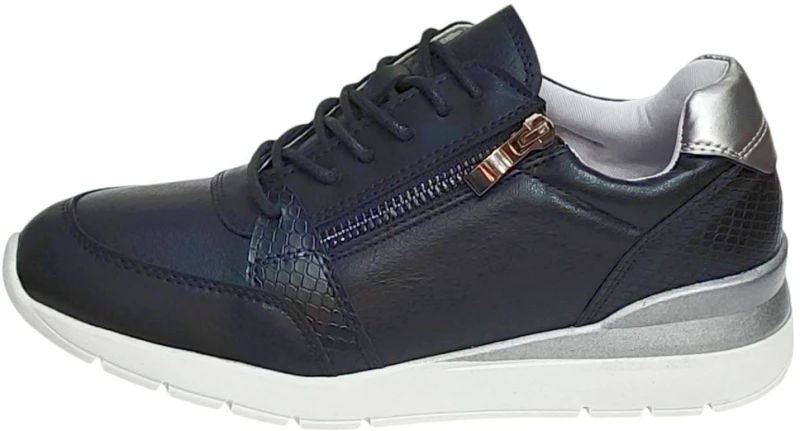 SNEAKER ΓΥΝΑΙΚΕΙΟ FREEDOM H9057 ΜΑΥΡΟ