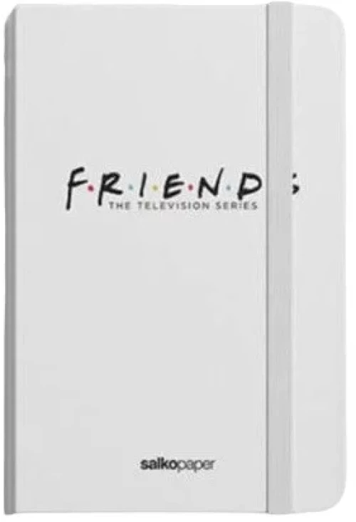 Σημειωματάριο FRIENDS A5 λευκό