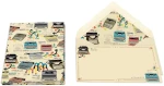 Ευχετήριες κάρτες KARTOS OLIVETTI MEDIUM Portfolio 10 τεμαχίων