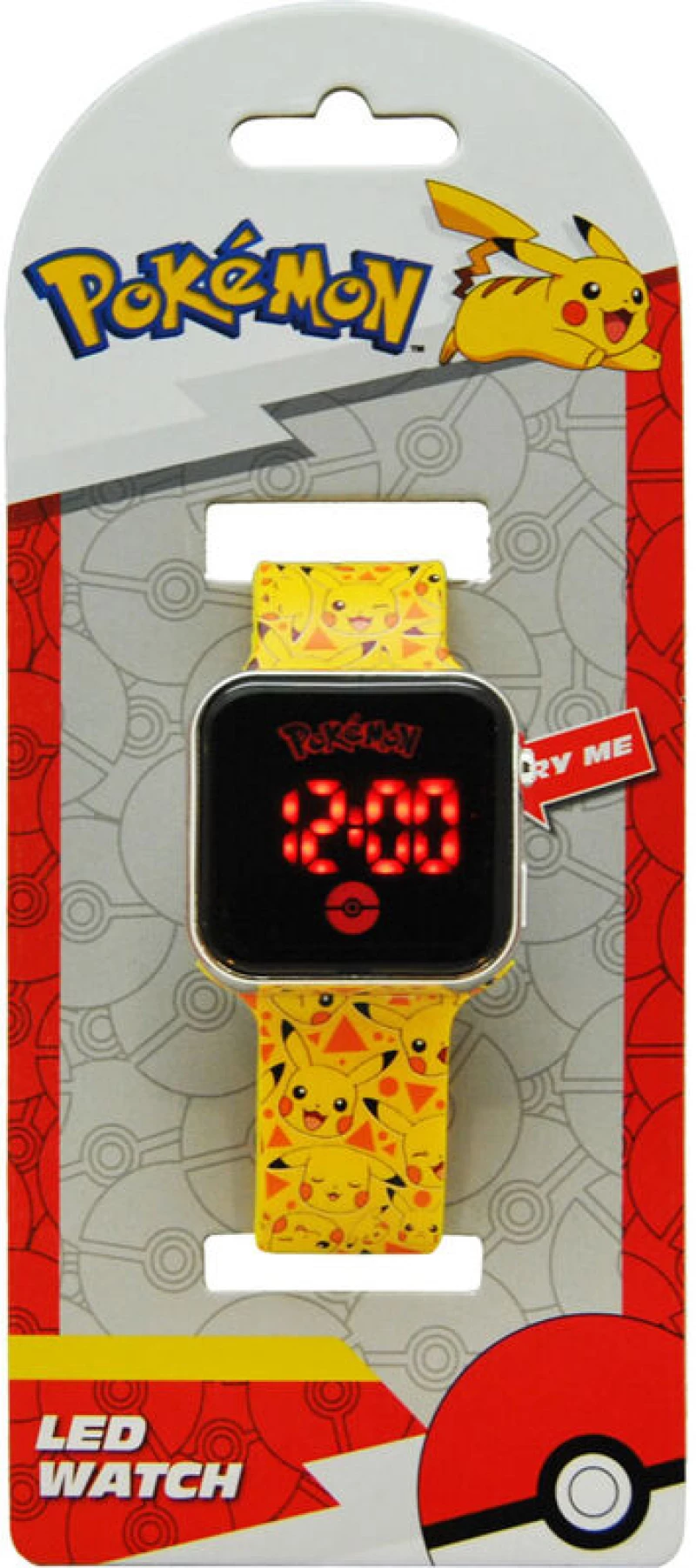 Pokemon Pikachu led watch